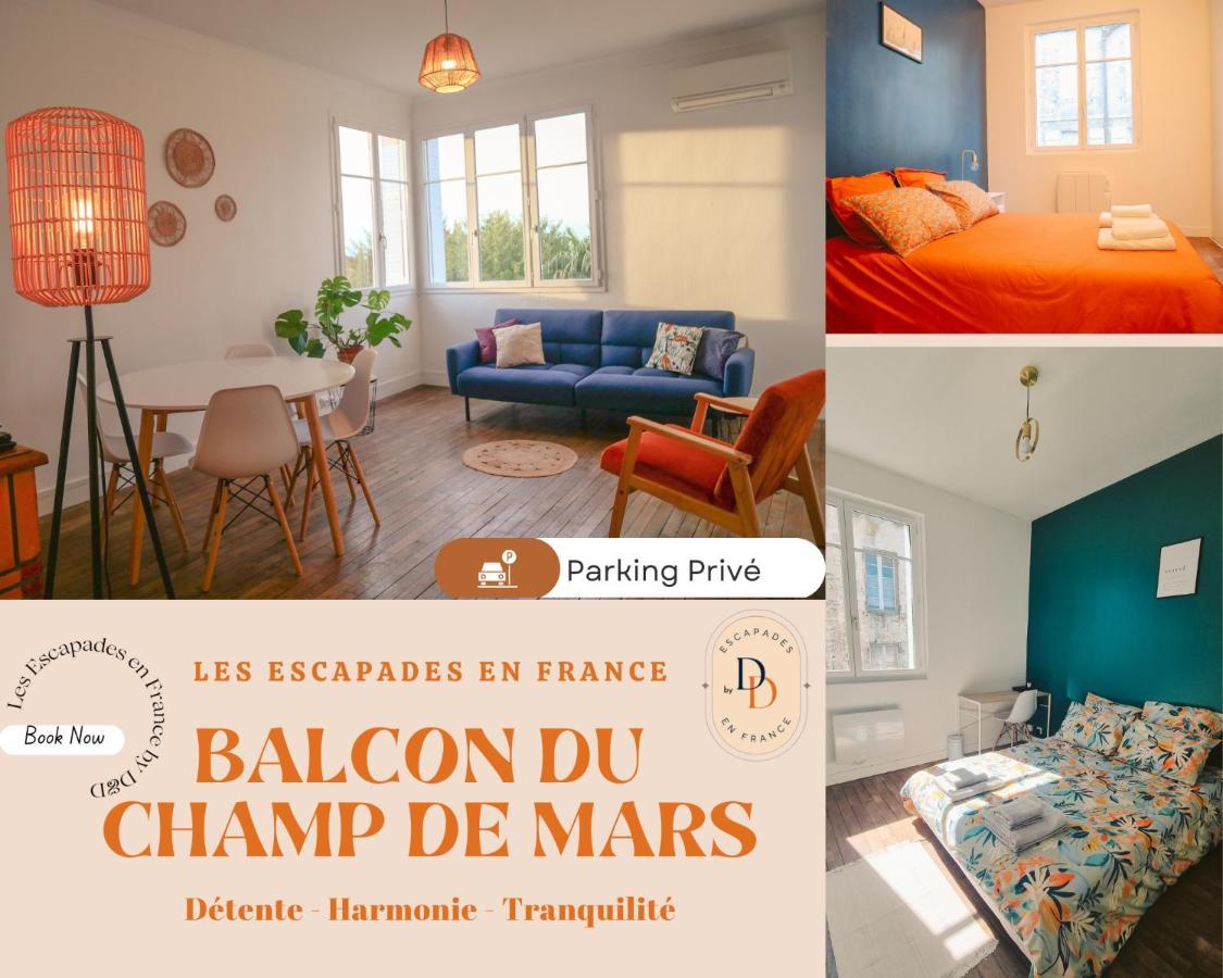 Balcon Du Champ De Mars - #Parking #Air Conditioner #Clim 昂古莱姆 外观 照片