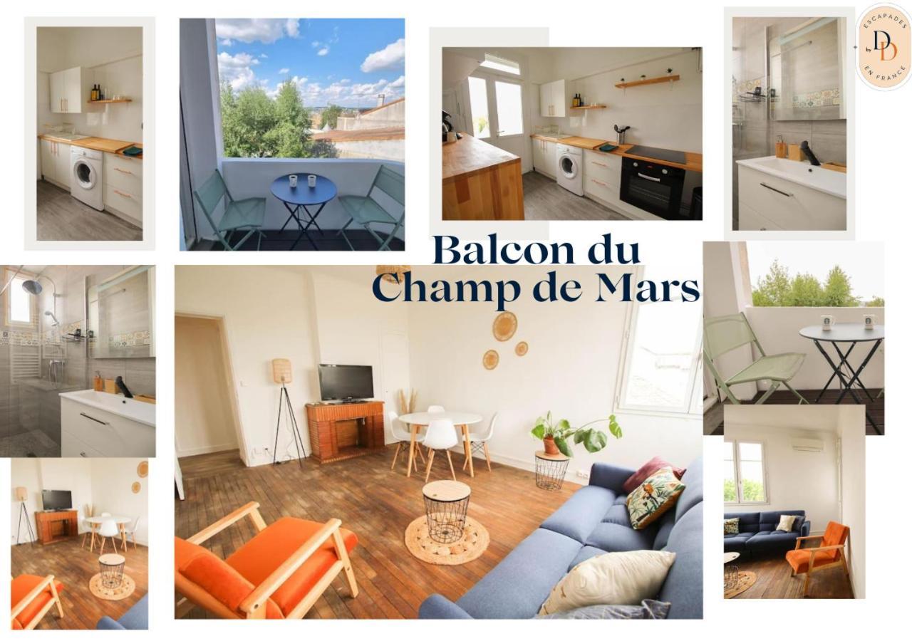 Balcon Du Champ De Mars - #Parking #Air Conditioner #Clim 昂古莱姆 外观 照片